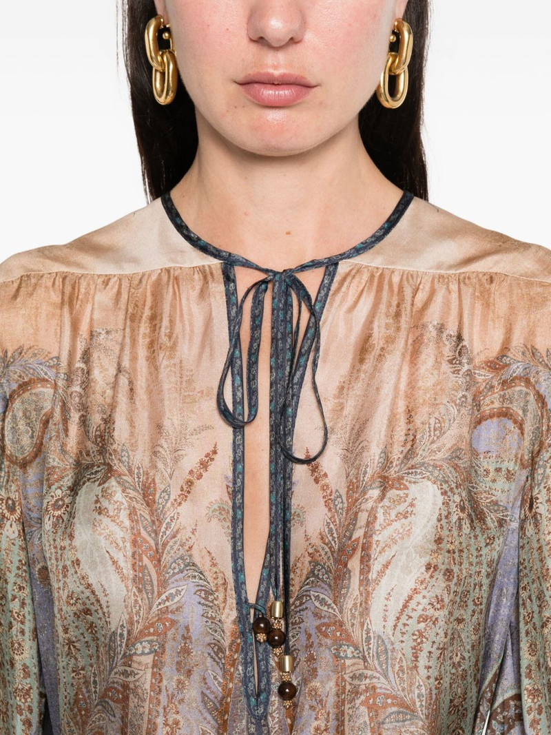 Zimmermann Zimmermann Dresses Blue Silk outlook
