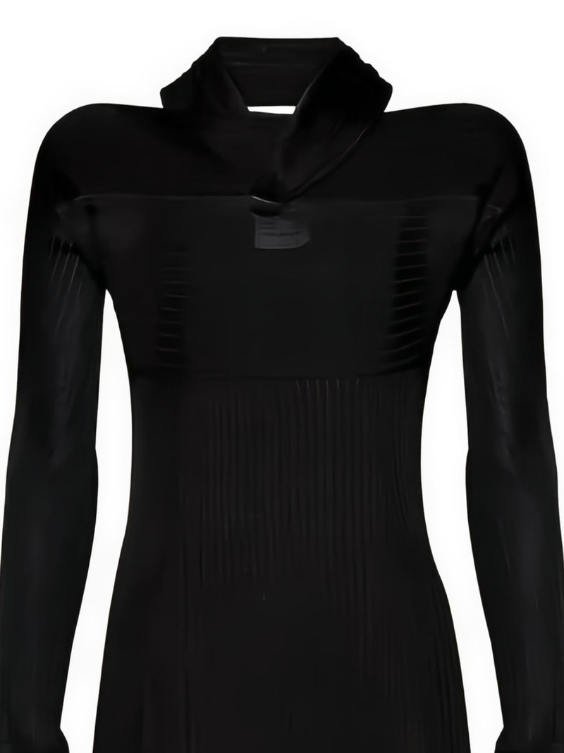 FERRAGAMO long sleeves mock neck T-shirt outlook