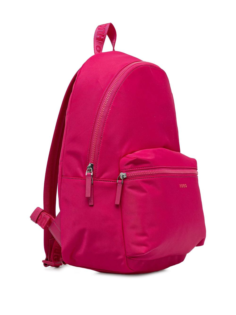 quilted zip-fastening backpack - 2