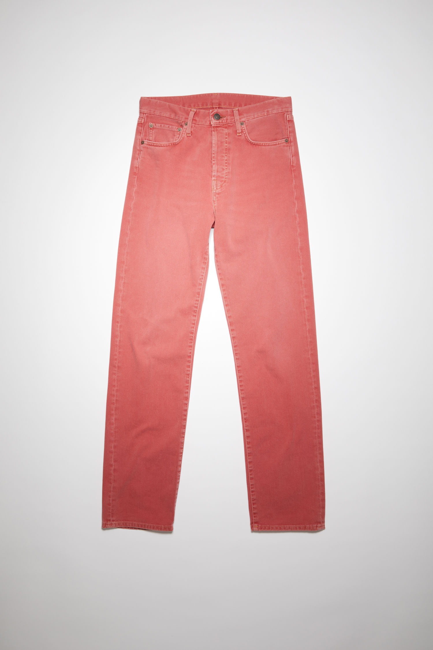 Straight fit jeans - Pink/orange - 1