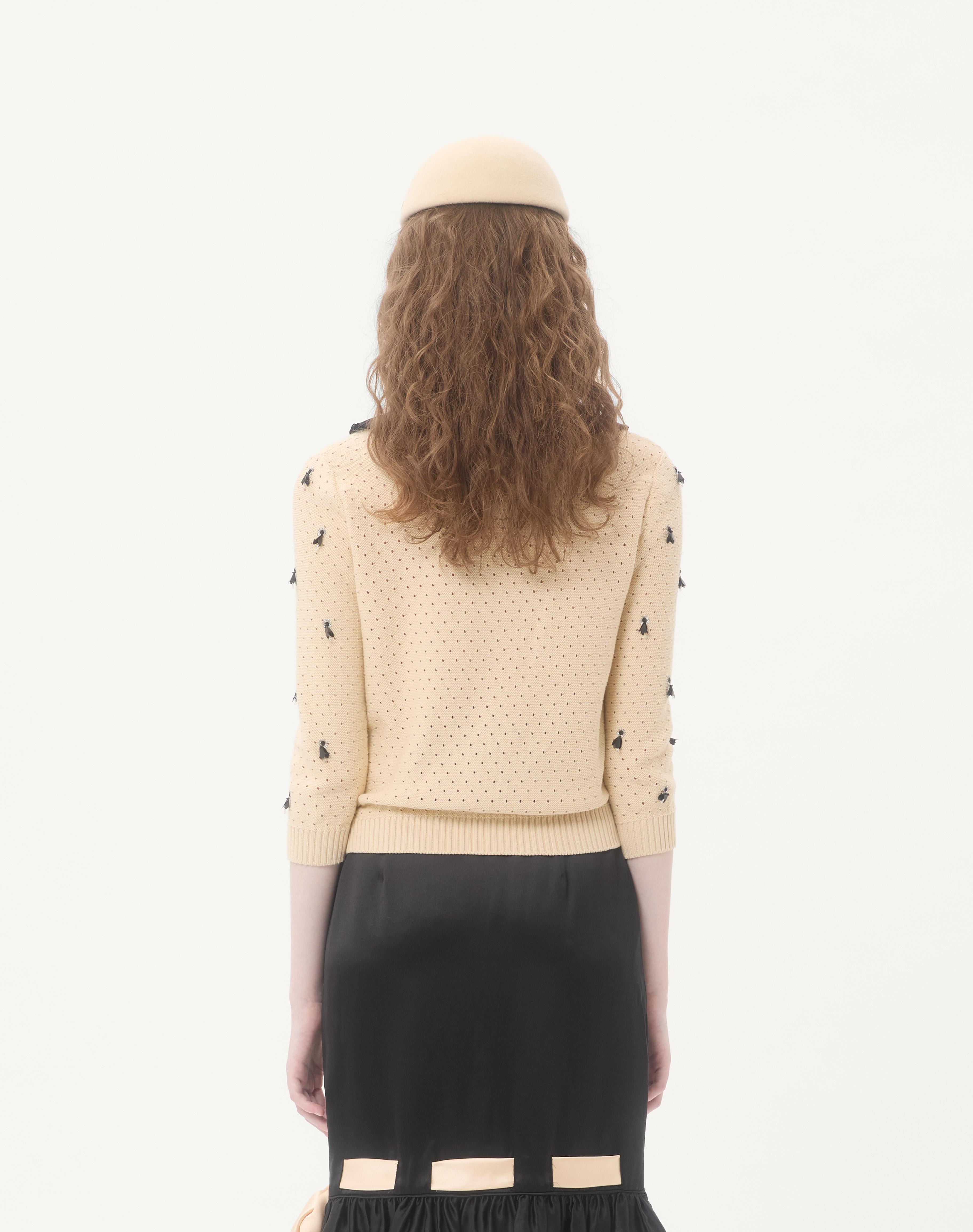 EMBROIDERED COTTON CARDIGAN - 7