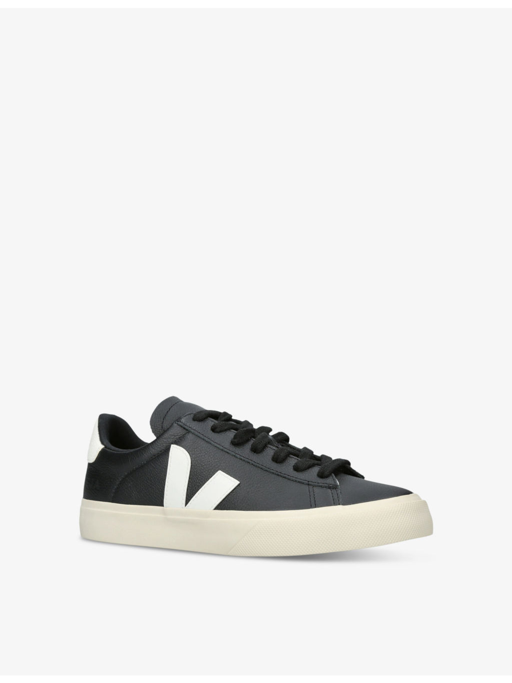 Women's Campo ChromeFree leather low-top trainers - 3
