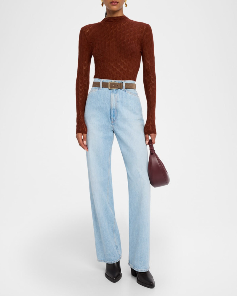 SABLYN Rhea Knit Mock-Neck Top outlook