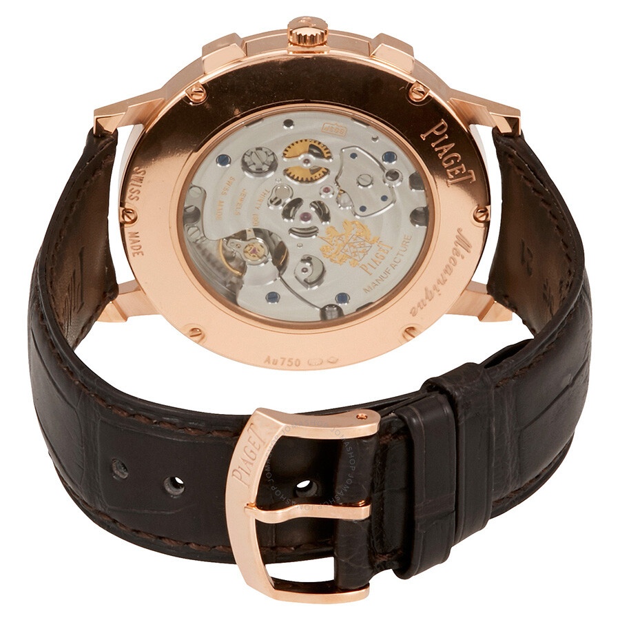Piaget Altiplano Ultra-thin 18K Rose Gold Chronograph Flyback Men's Watch GOA40030 - 3
