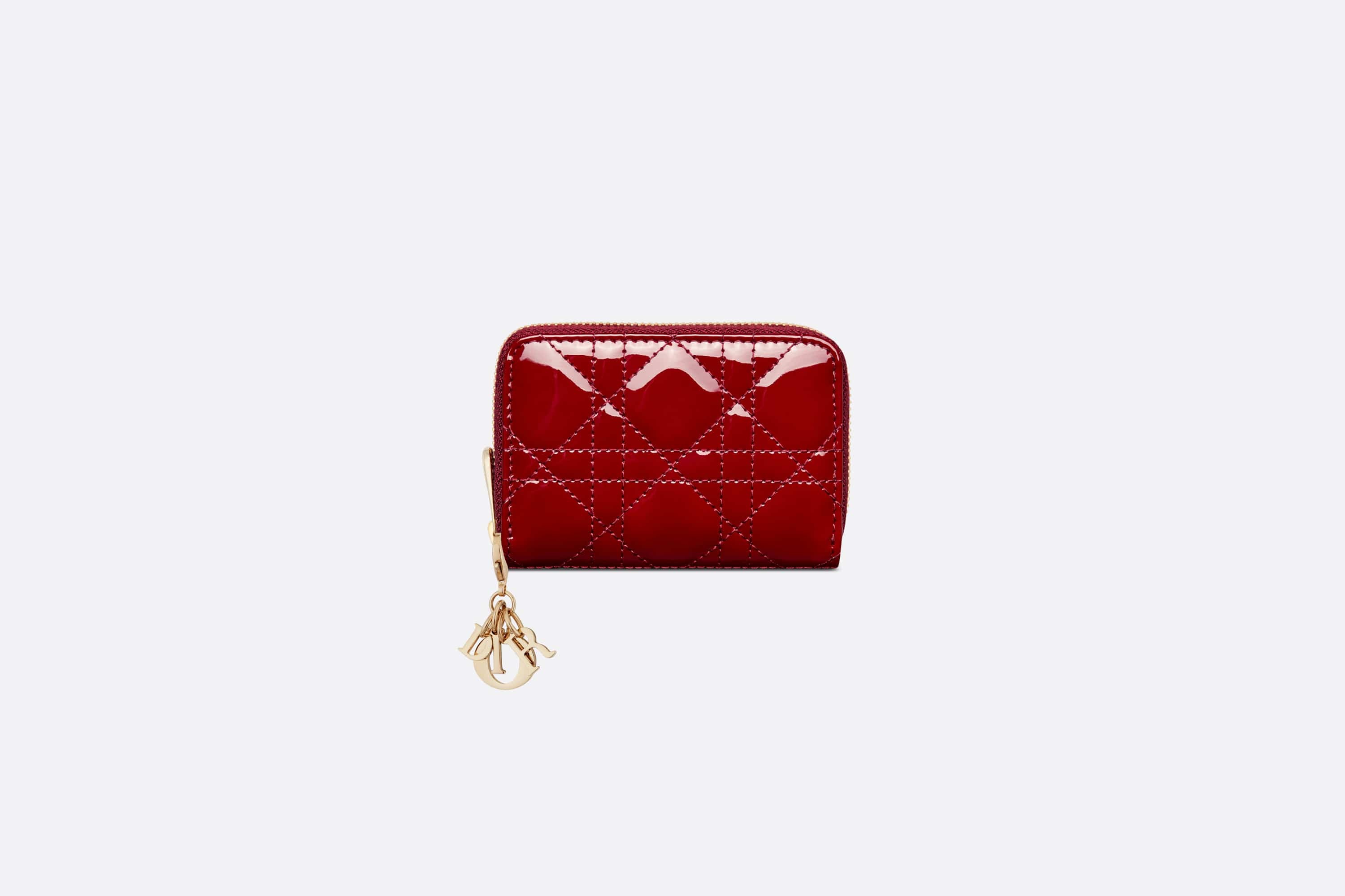 Small Lady Dior Voyageur Coin Purse - 1