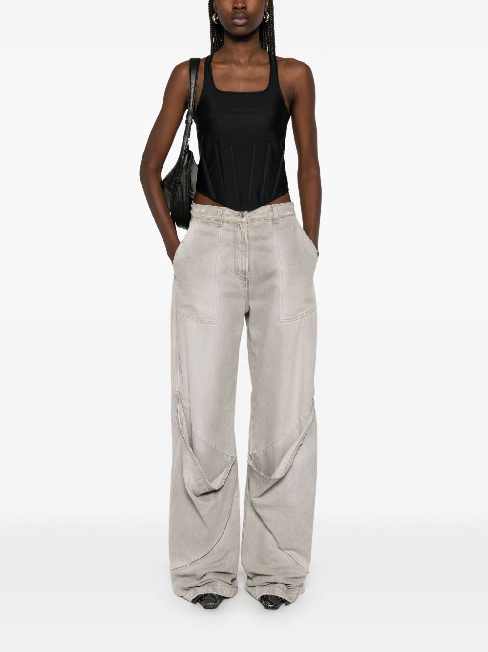 corset-style top - 2