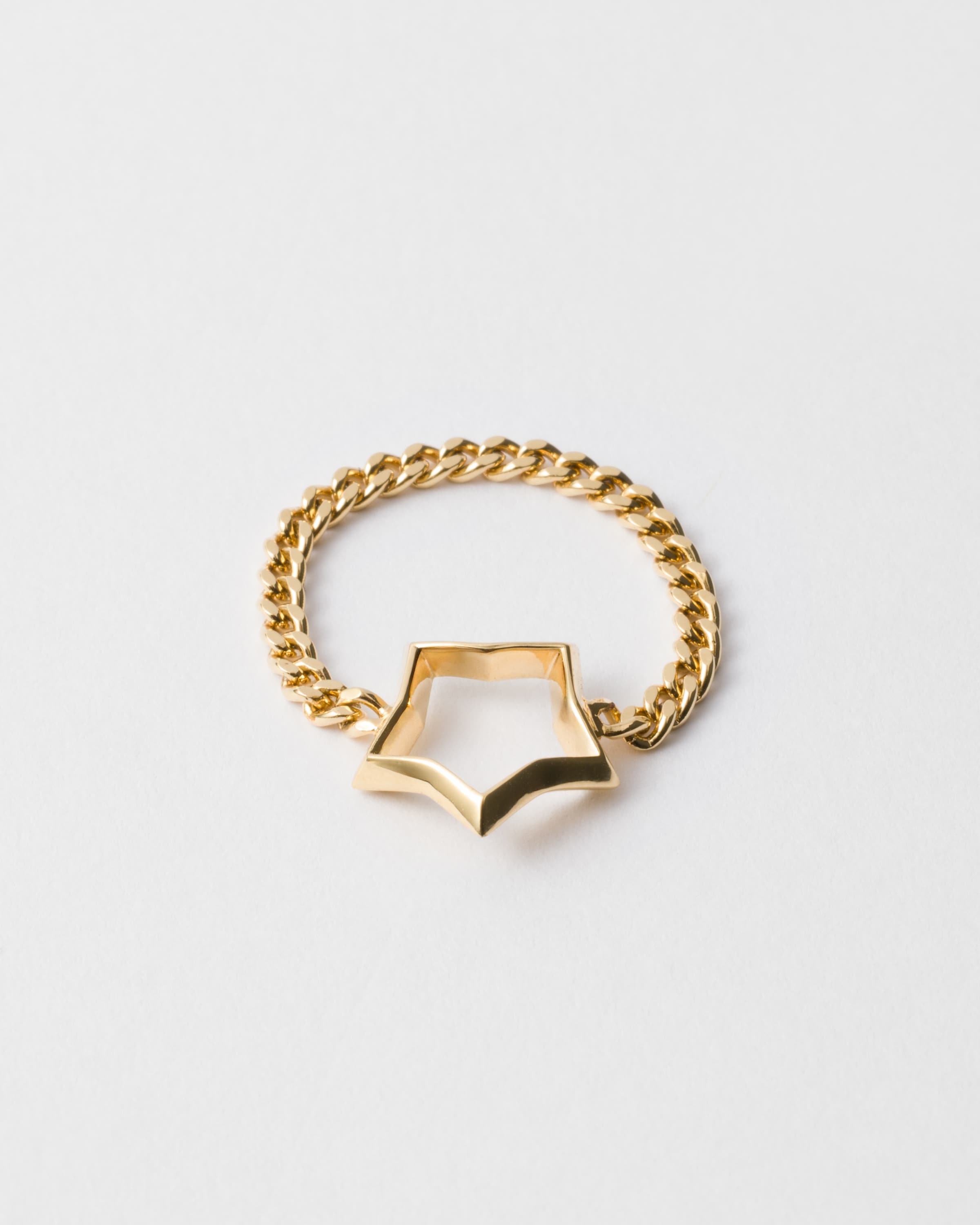 Metal chain ring - 1