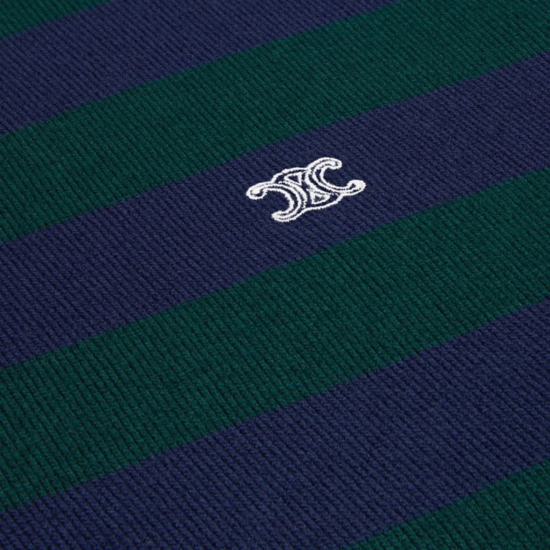 polo sweater IN striped wool 4