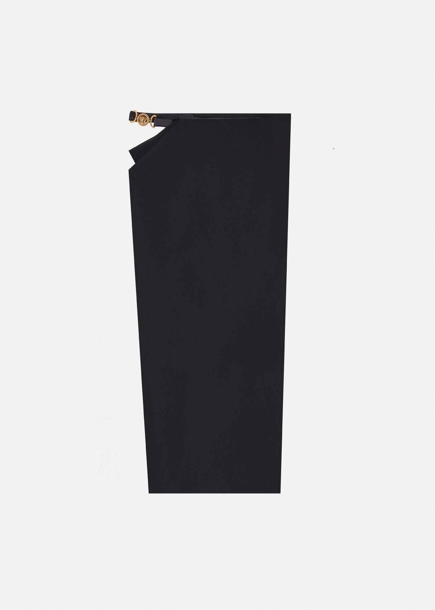Medusa Satin Midi Skirt - 1
