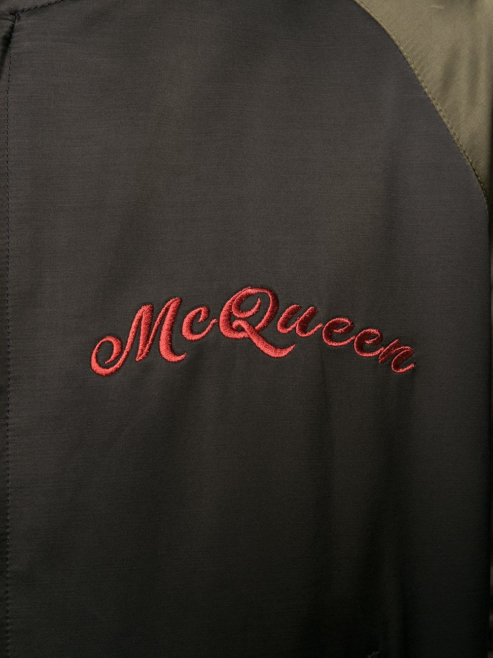 dragon-embroidered bomber jacket - 5