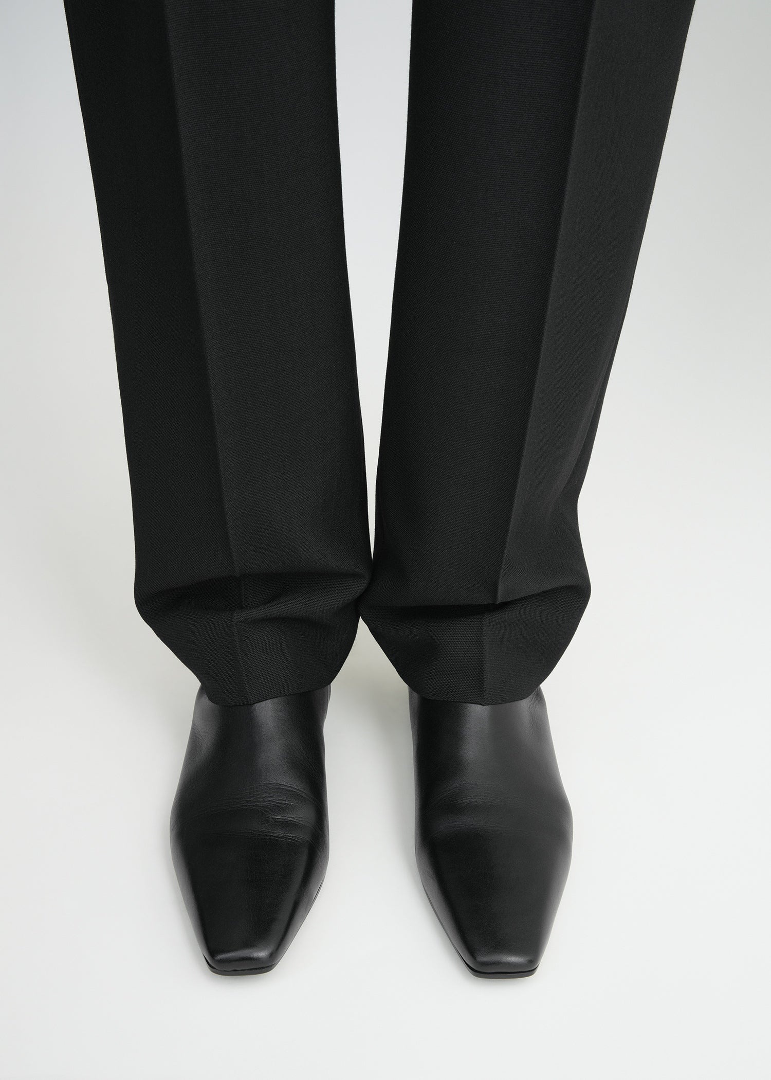 Leather Chelsea boots black - 2