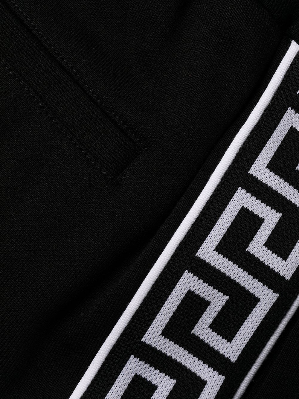 embroidered-logo track pants - 7