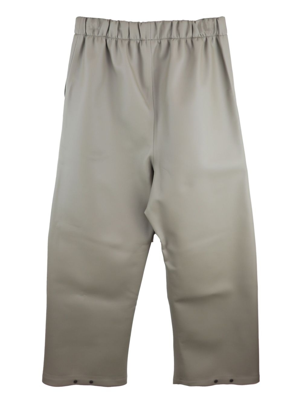 knee-pleat wide-leg pants - 2