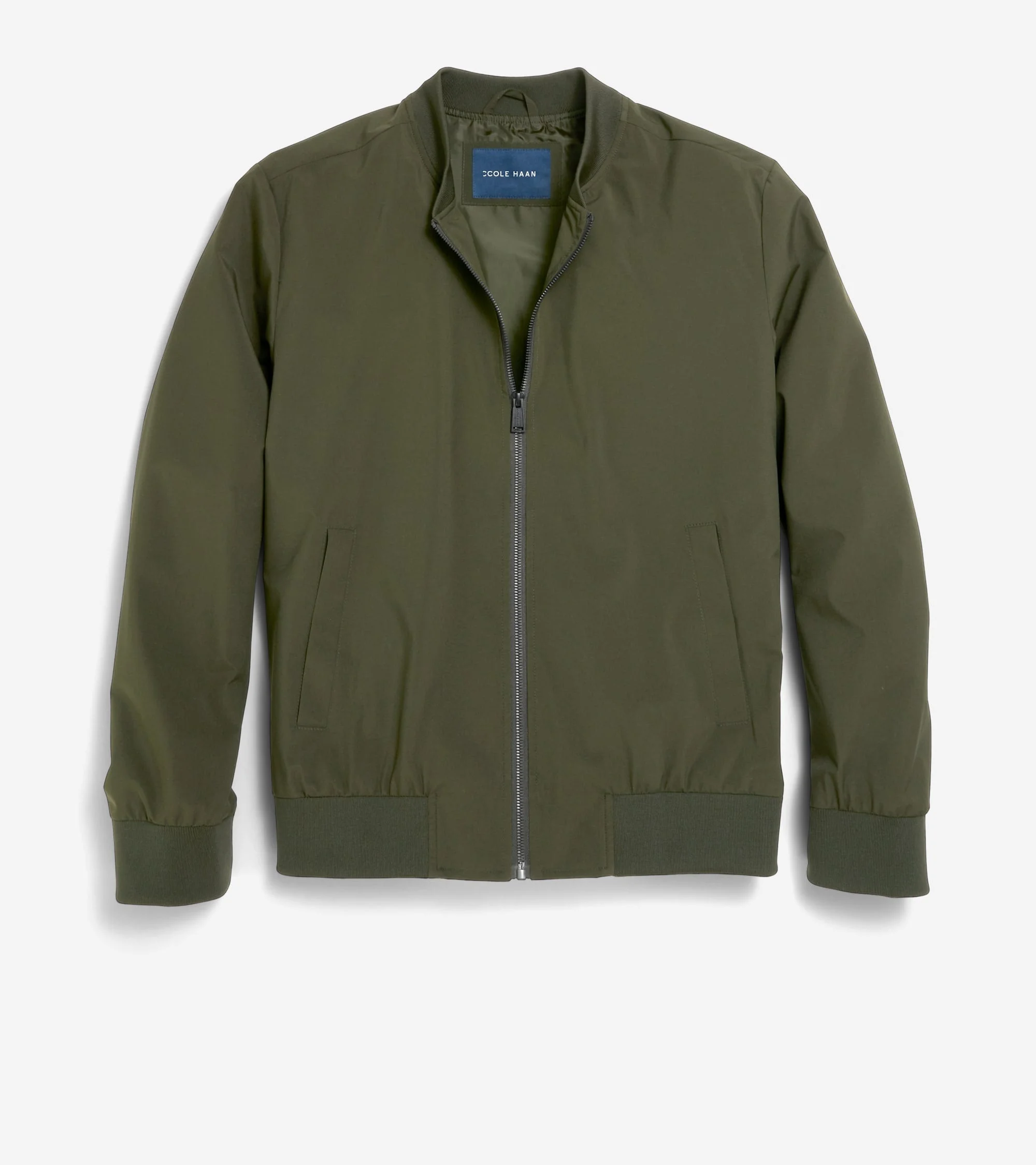 Men's Nylon Bomber Jacket - 1