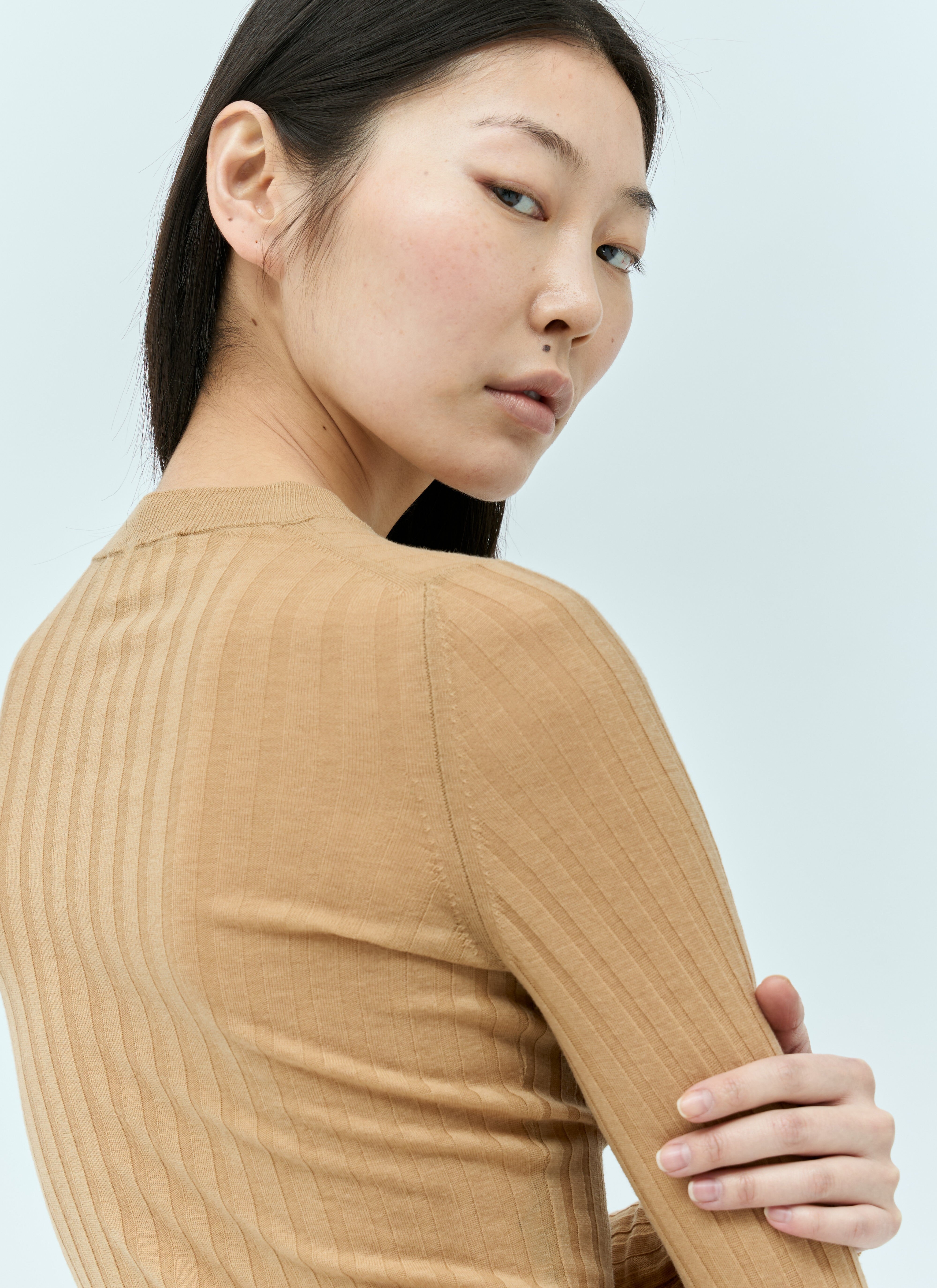 Ribbed Wool Sweater - 2