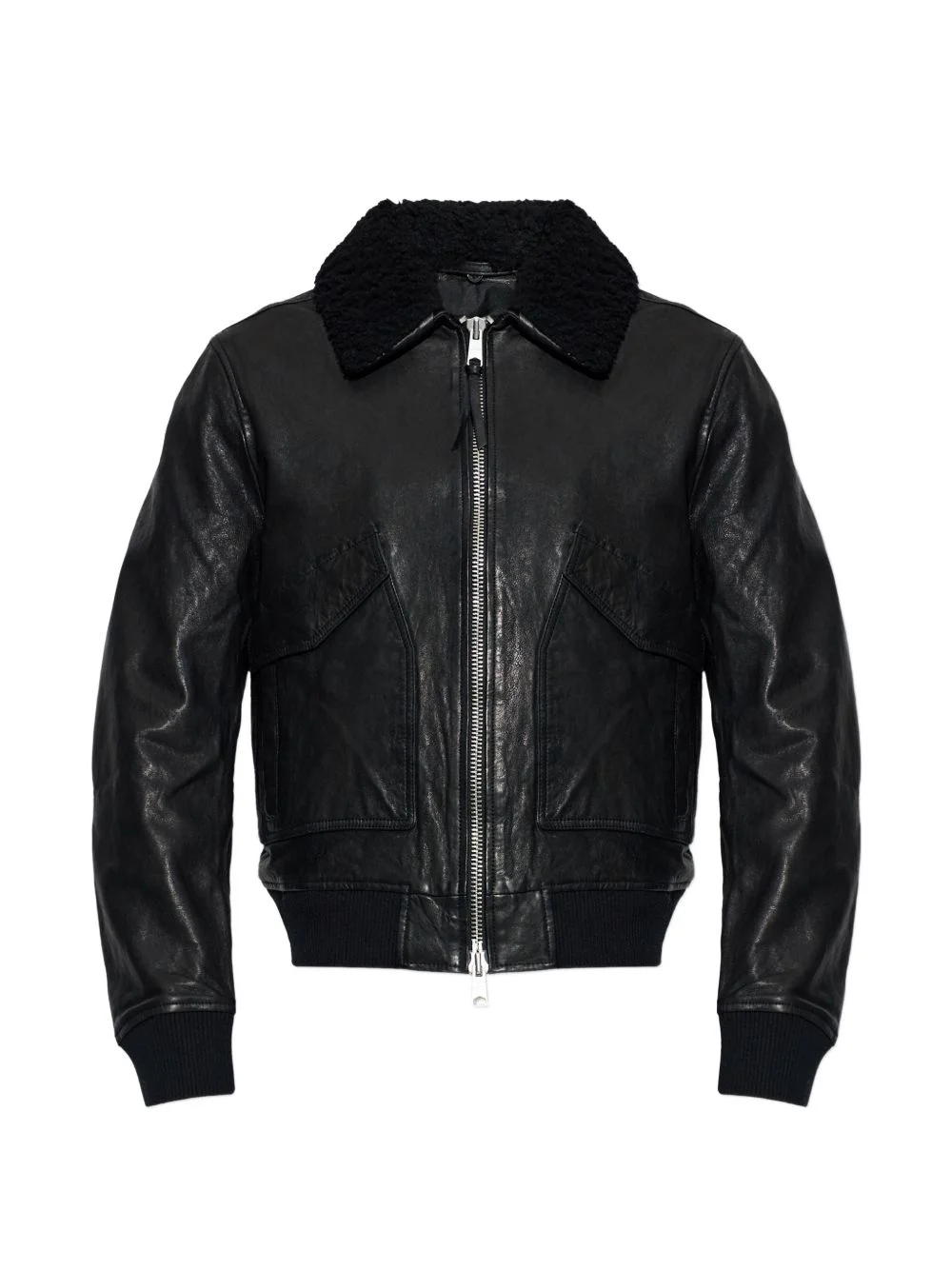 Vaucluse leather aviator jacket - 1