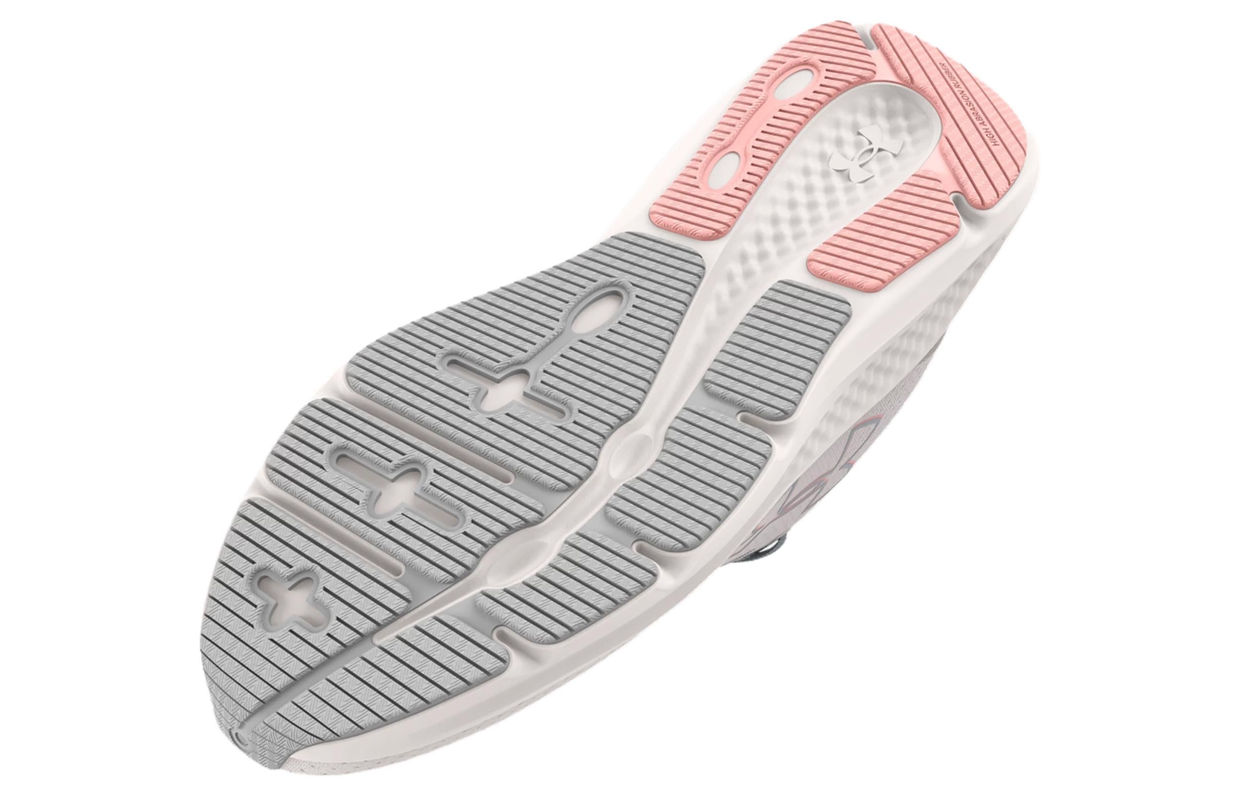 (WMNS) Under Armour Charged Pursuit 3 'Big Logo - White Pink Fizz' 3026523-101 - 6