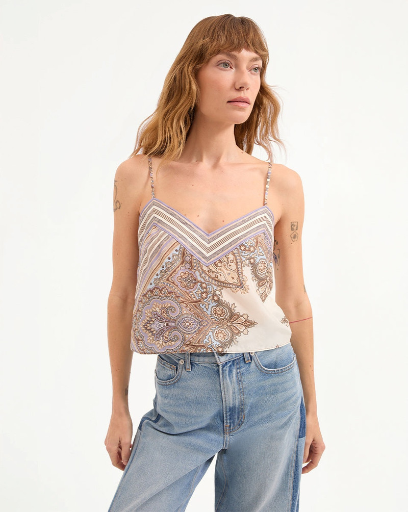 VERONICA BEARD MILLON SILK TANK TOP outlook