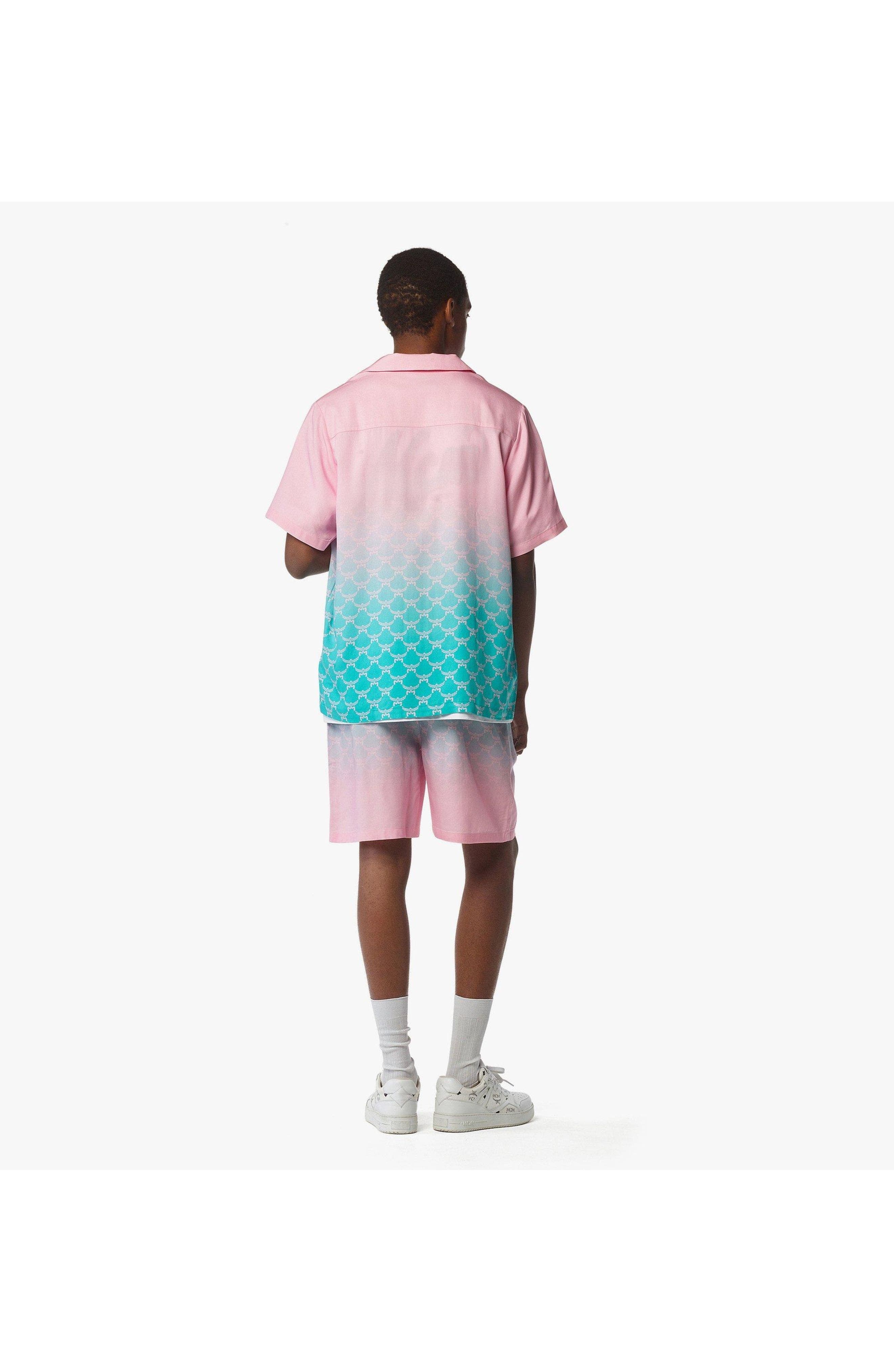 MCM x SNIPES Gradation Monogram Shirt in Pink at Nordstrom - 5