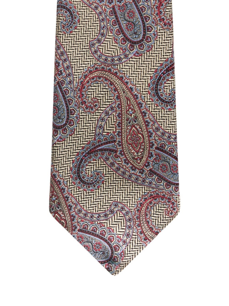paisley-pattern tie 3