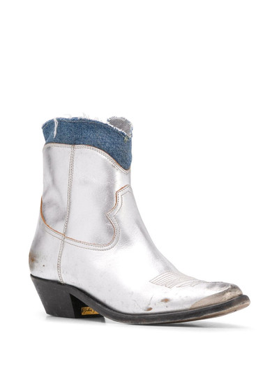 Golden Goose Young cowboy boots outlook