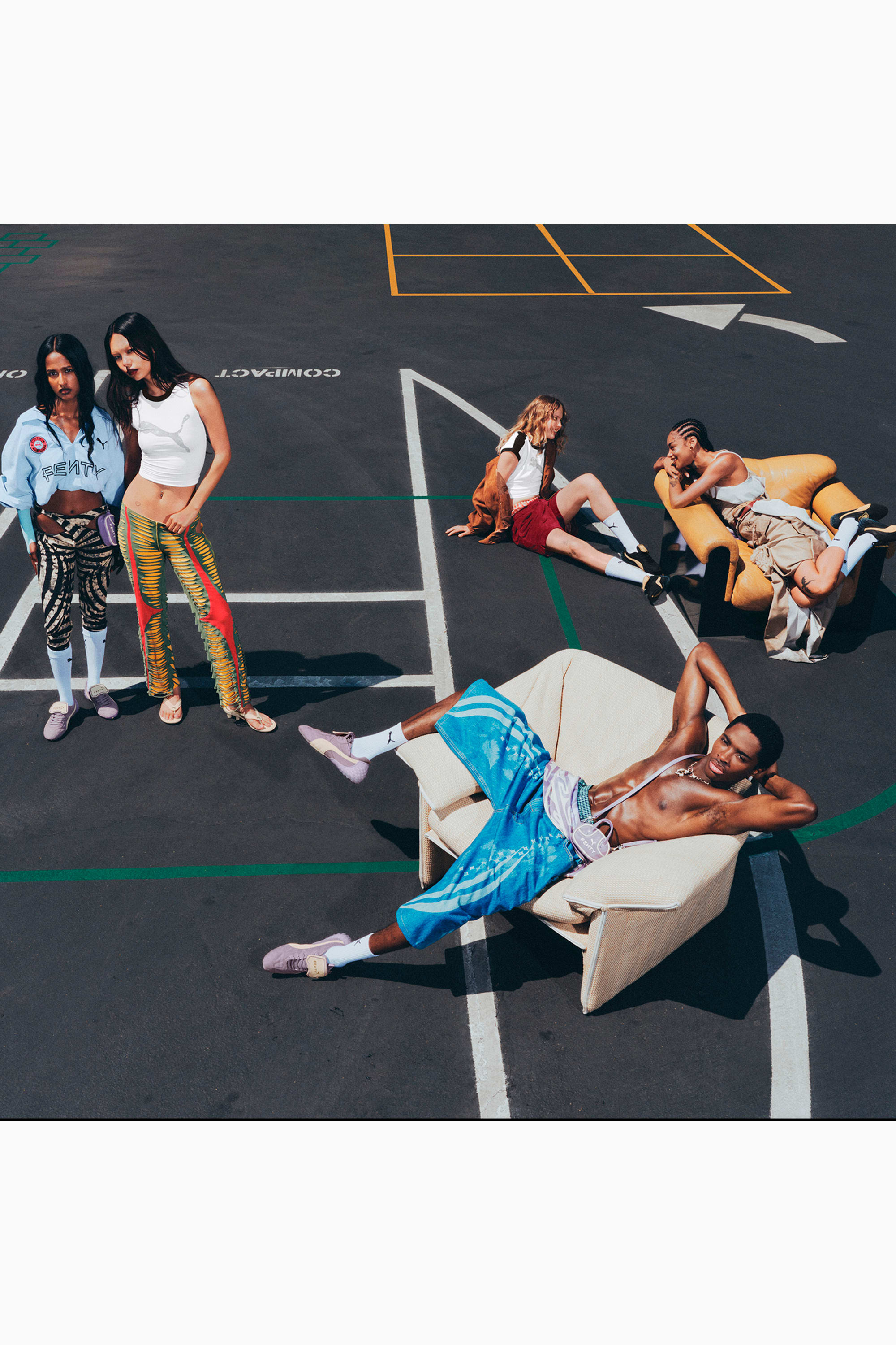 FENTY x PUMA Towelling Track Shorts Unisex - 8
