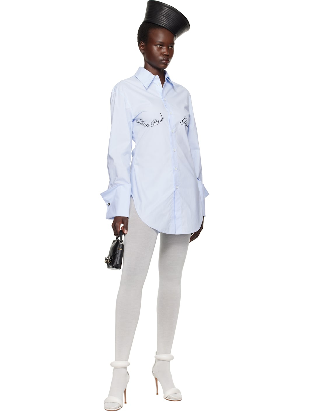 Blue 'The Jean Paul Gaultier Print' Shirt - 4