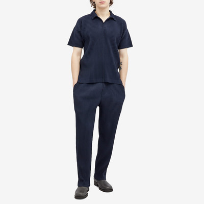 ISSEY MIYAKE Homme Plissé Issey Miyake Pleated Polo Shirt outlook