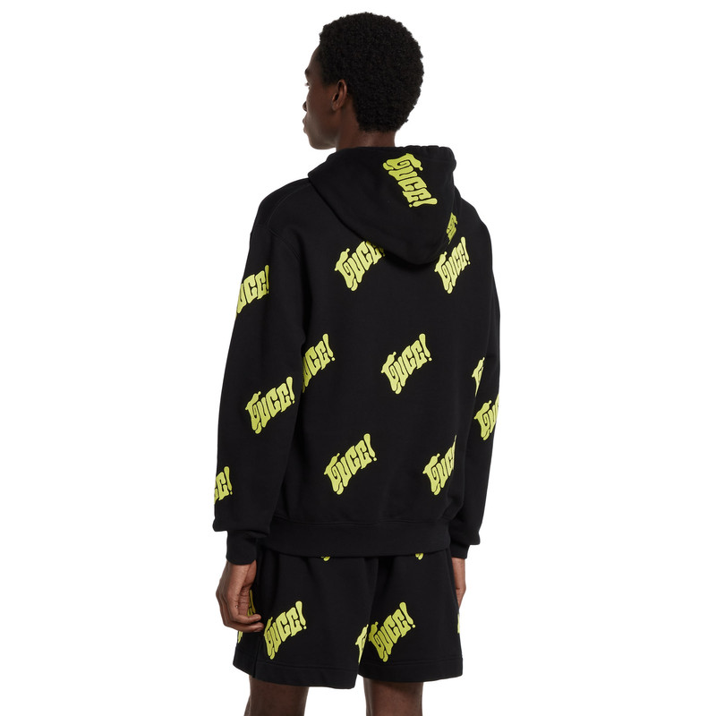 Embroidered cotton jersey sweatshirt 4