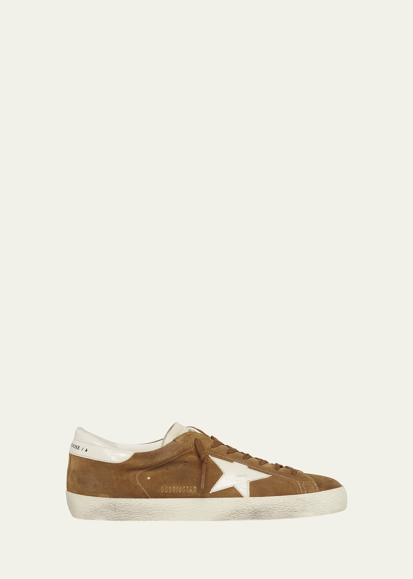 Men's Super Star Low-Top Suede Sneakers - 1