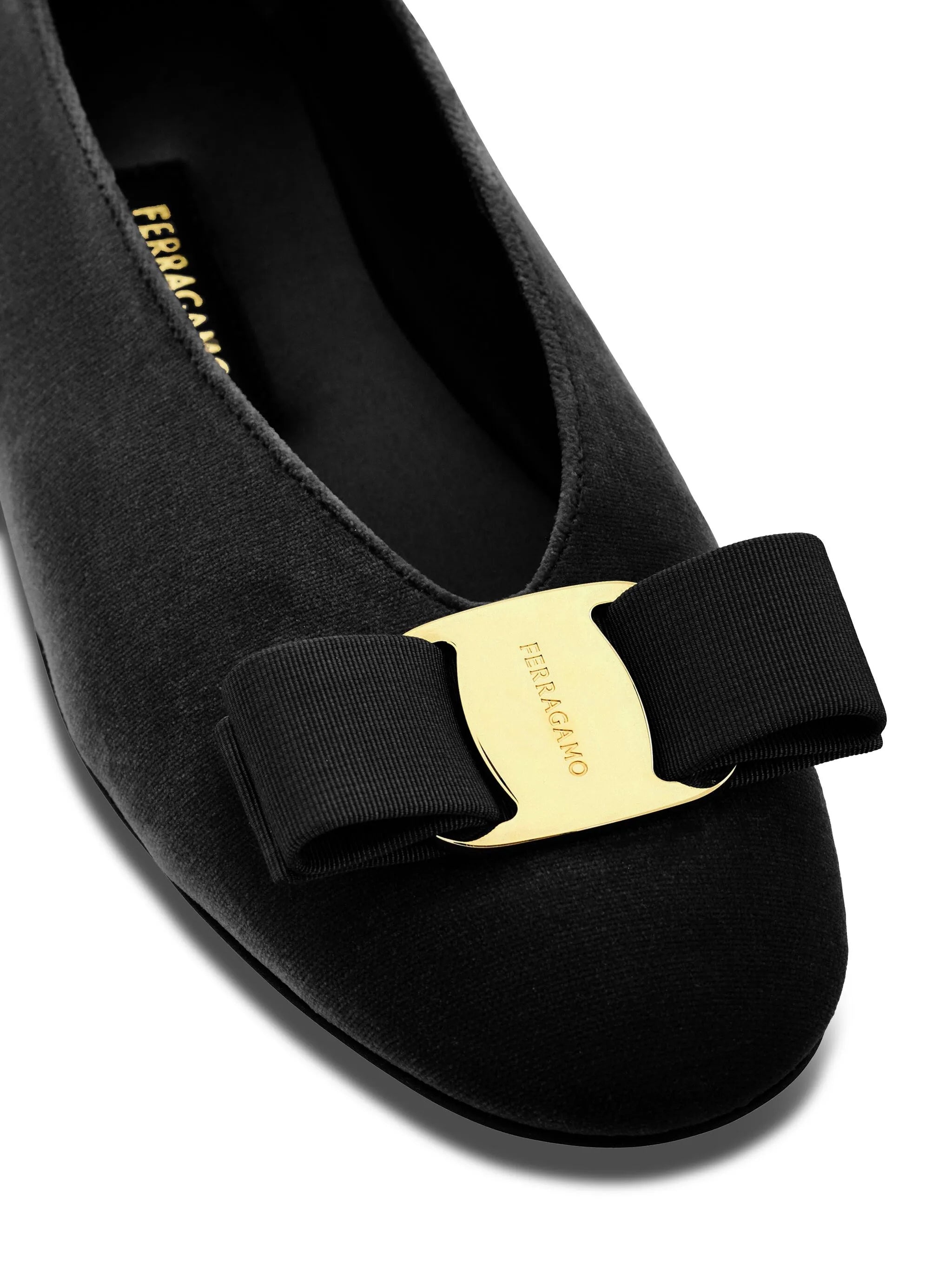 Vara Bow-detail Ballet Flats - 4