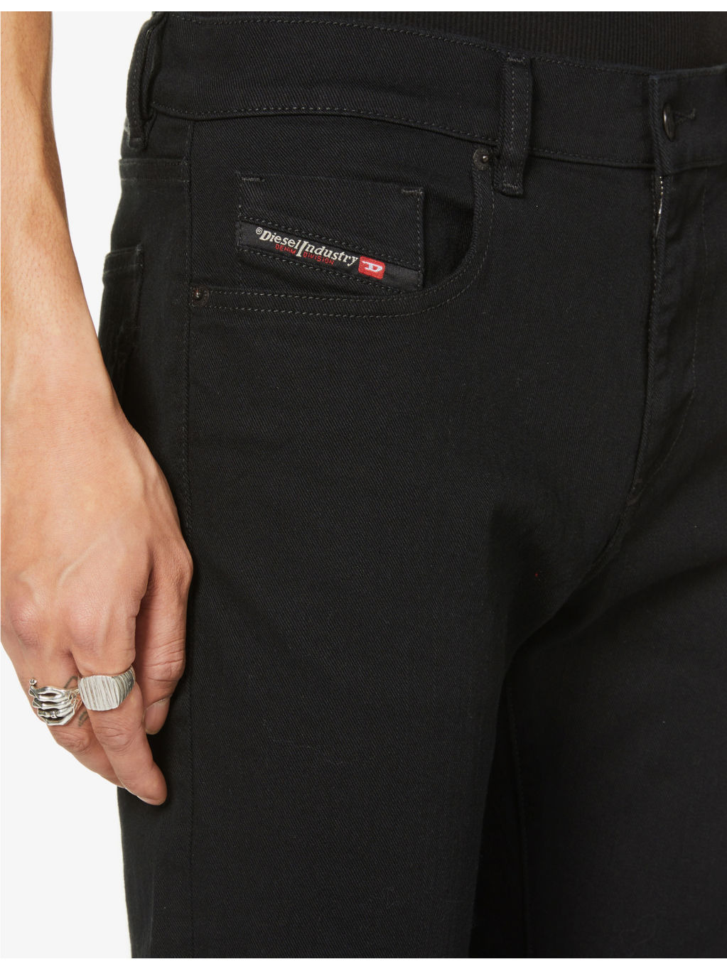 D-Strukt slim stretch-denim jeans - 5