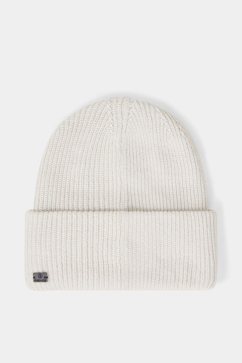 BOGNER Zaida Beanie in Off-white outlook