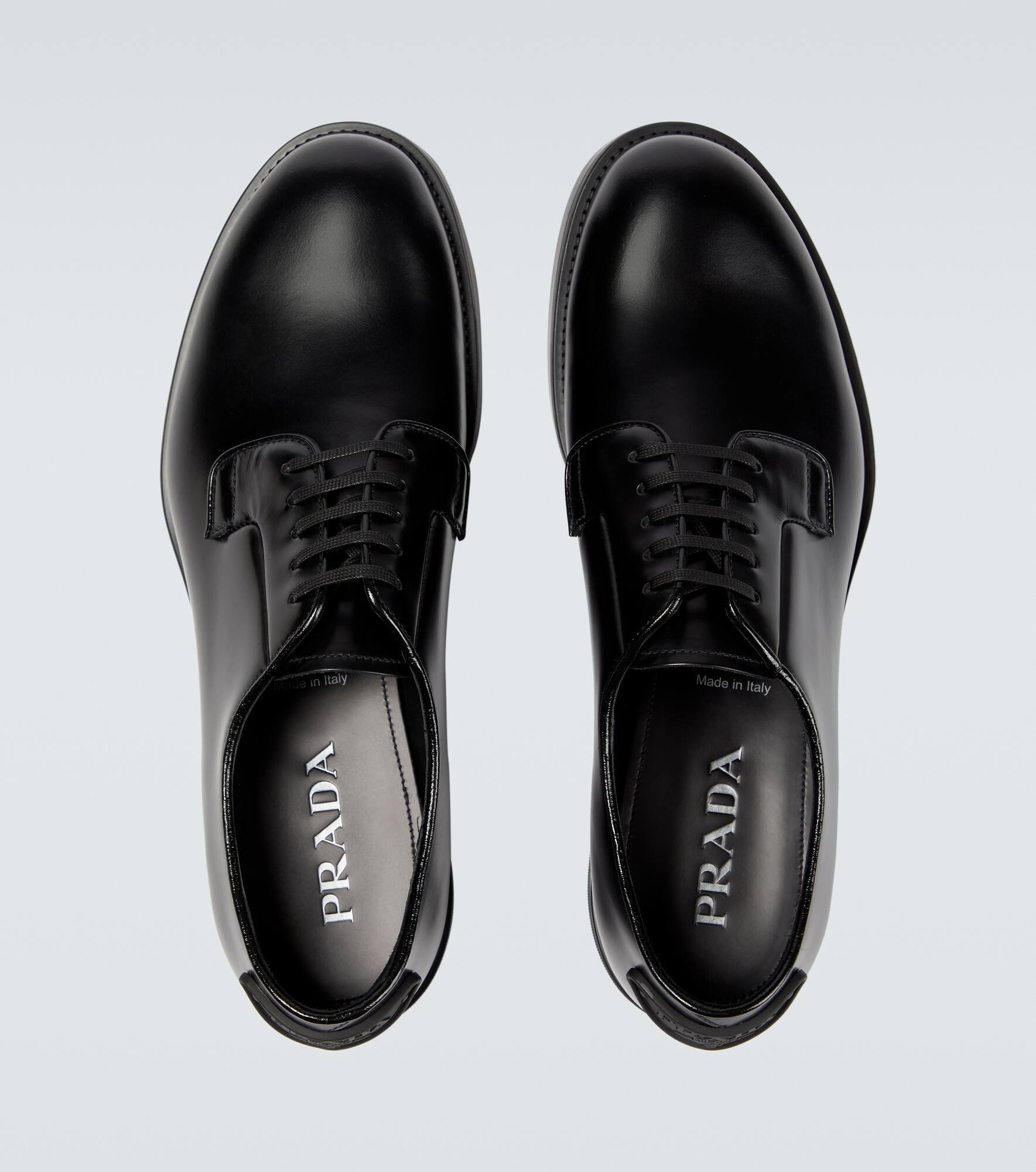 Leather Derby shoes - 4
