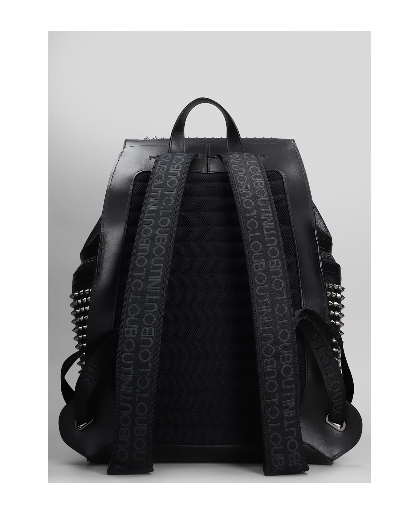 Funky Backpack In Black Leather - 3