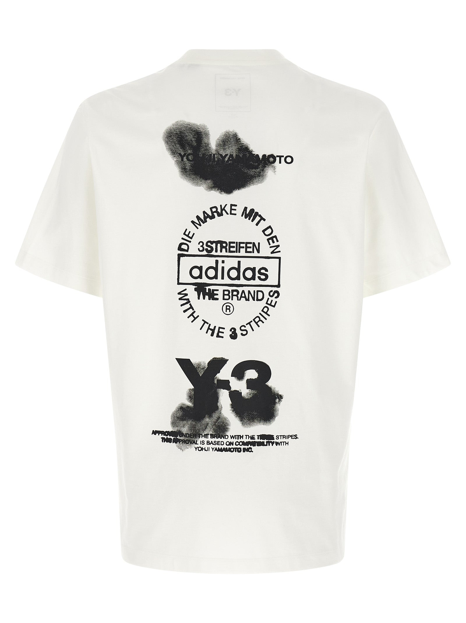 Y-3 Graphic T-Shirt White/Black - 2
