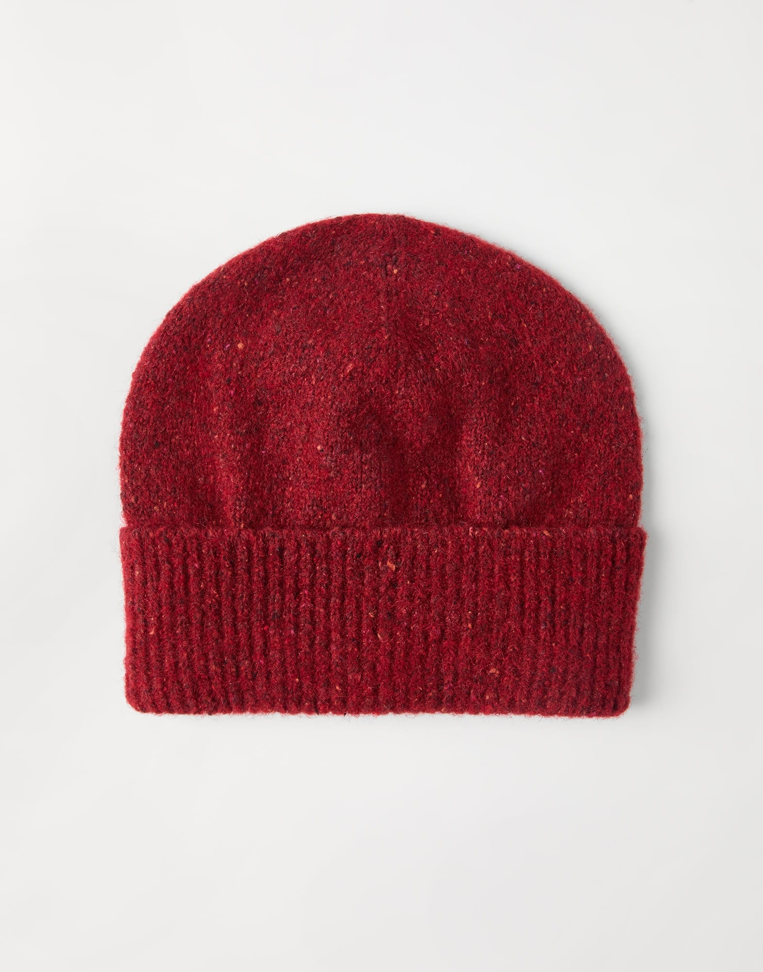 Alpaca, wool, silk and cotton knit beanie - 1