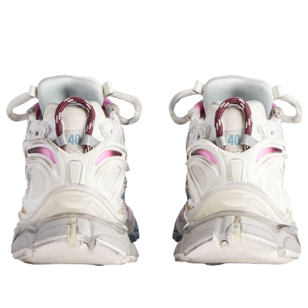 (WMNS) Balenciaga Runner Gradient 'White Pink Blue' 772767WRUNG9245 - 4