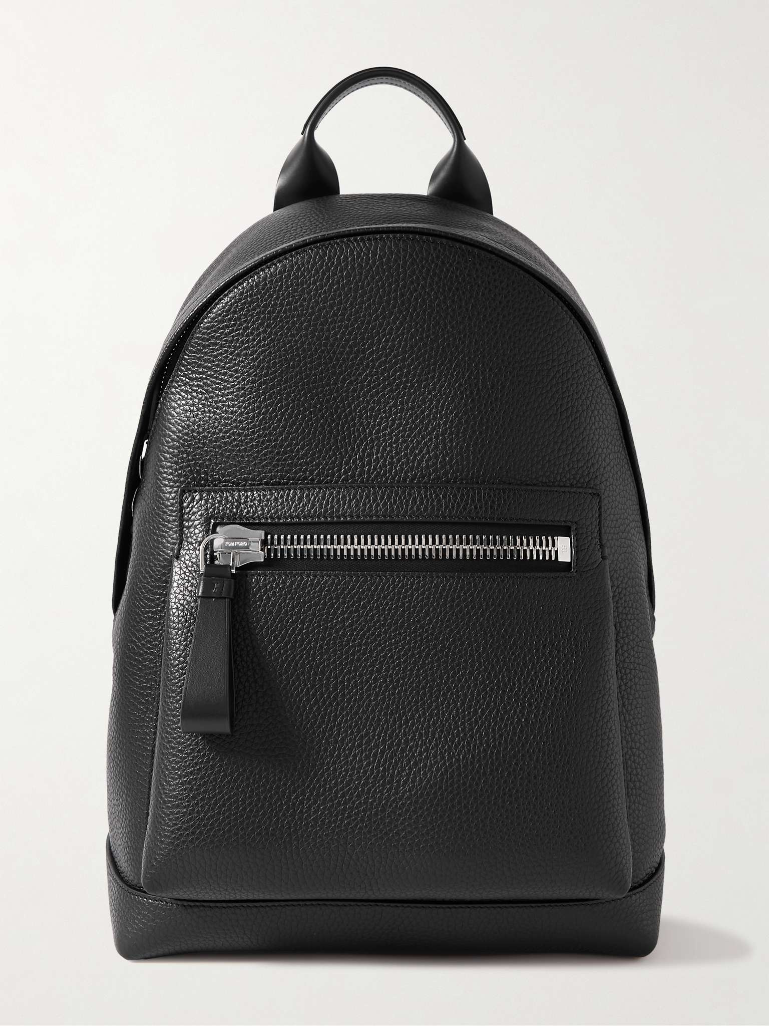 Full-Grain Leather Backpack - 1