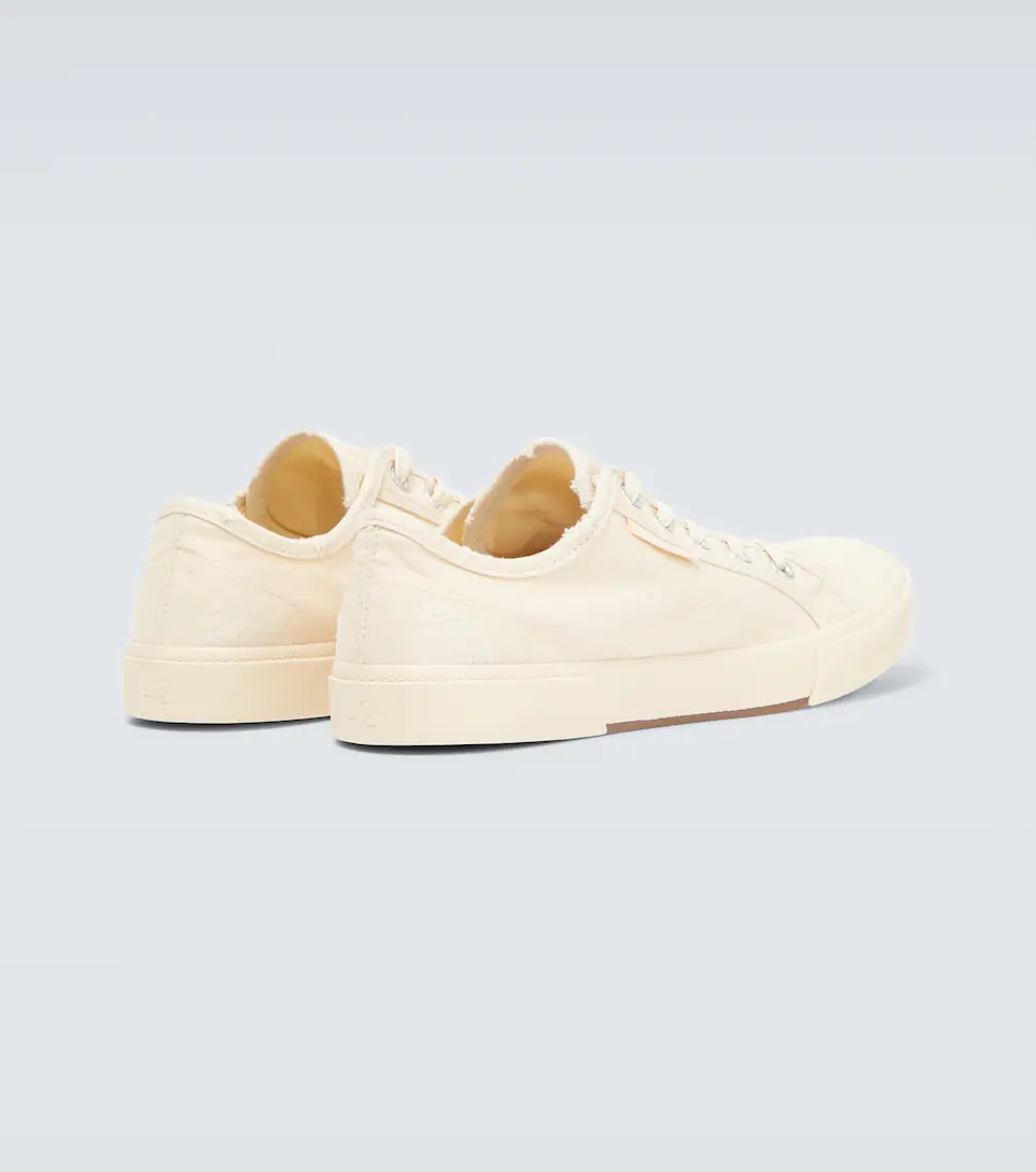 Paris canvas low-top sneakers - 6