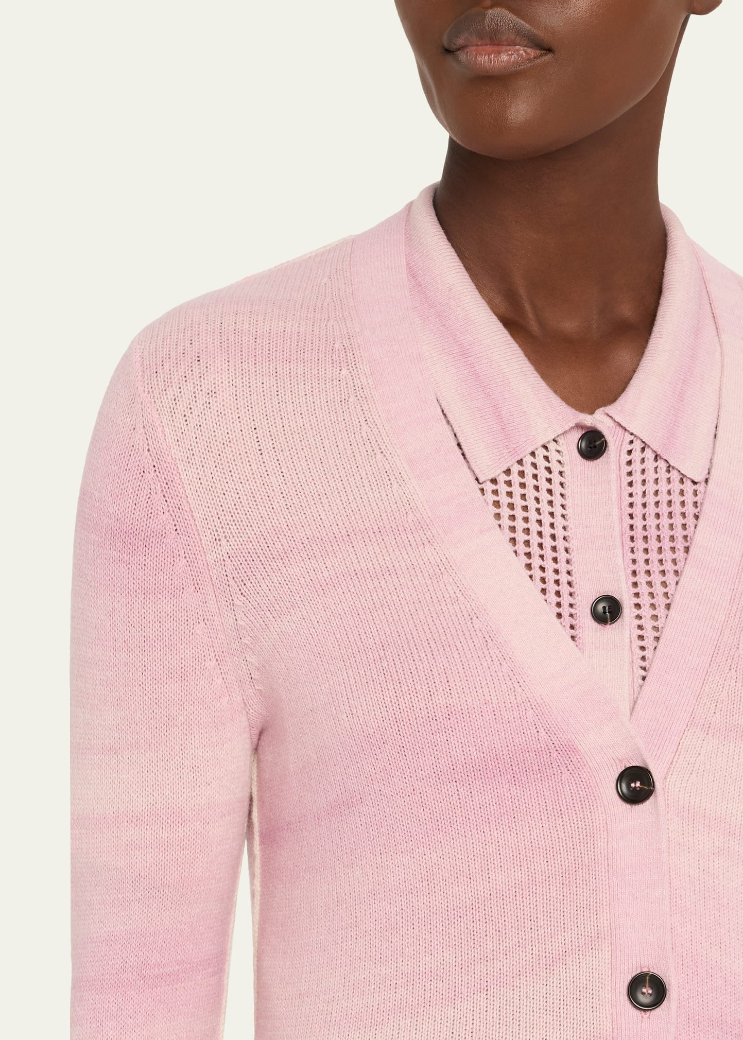 Featherweight Cashmere Slim V-Neck Cardigan - 5