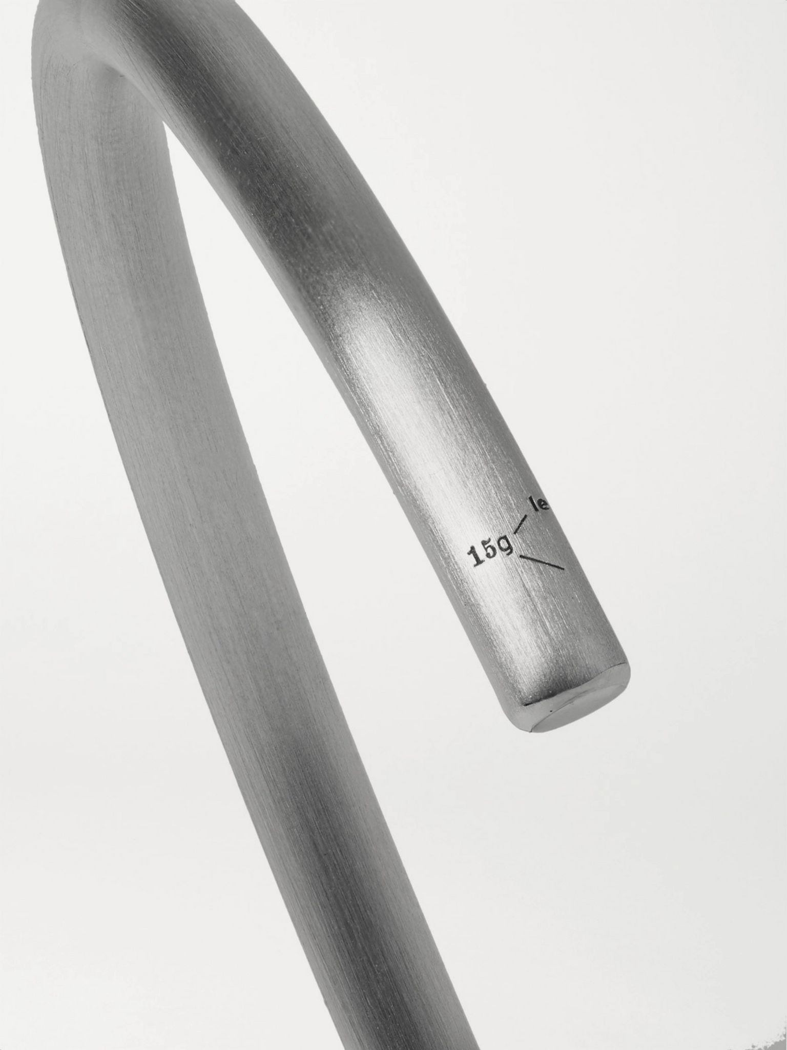Le 15 Brushed Sterling Silver Cuff Silver - 4