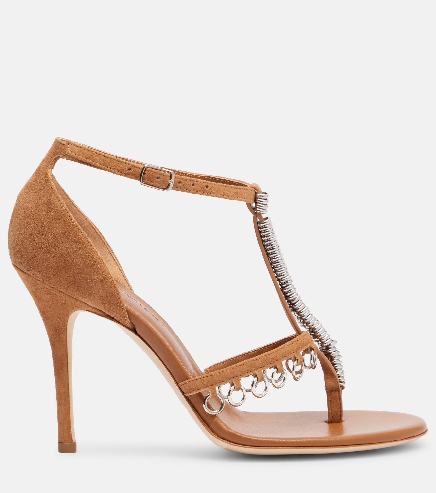 Ludo embellished suede sandals - 4