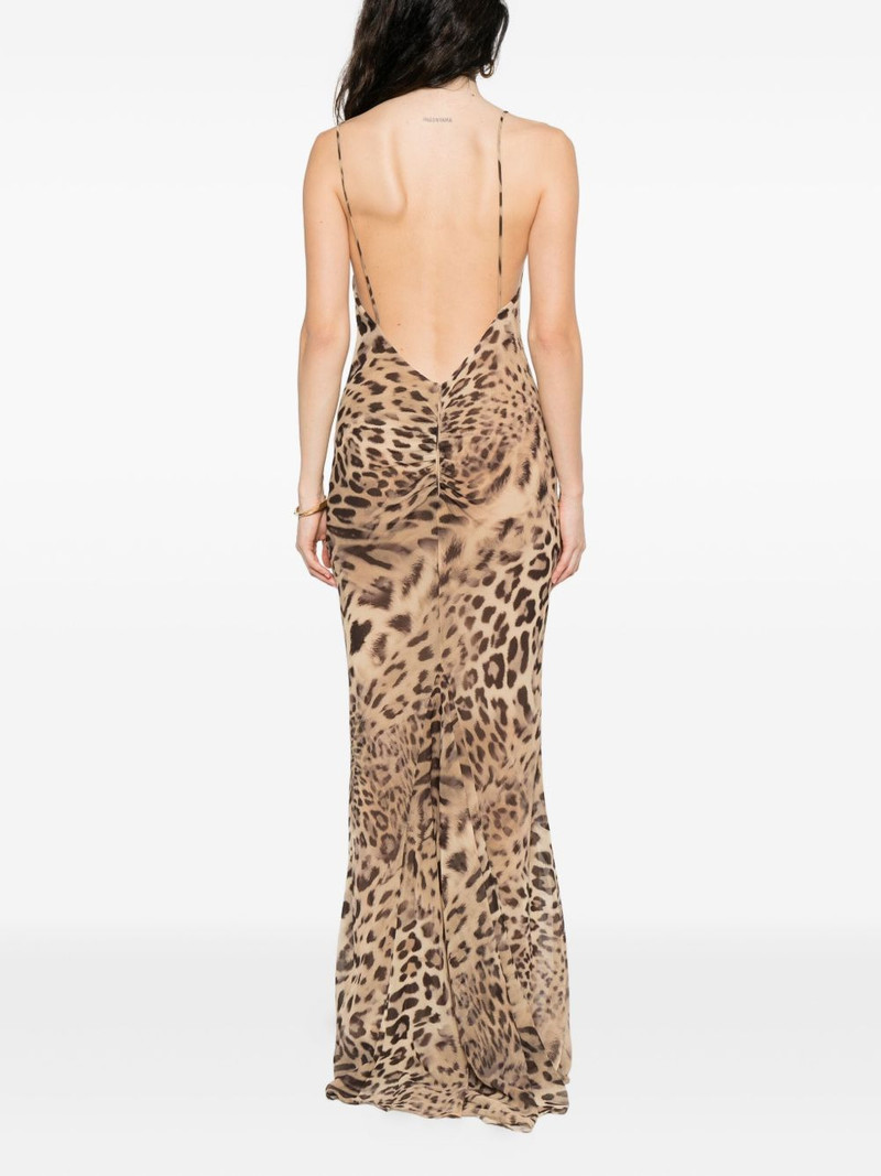 animal-print slip dress 4