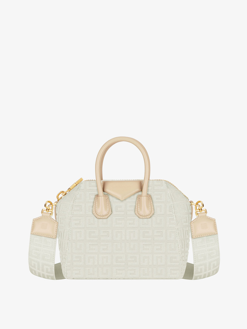 MINI ANTIGONA BAG IN 4G EMBROIDERED CANVAS 1
