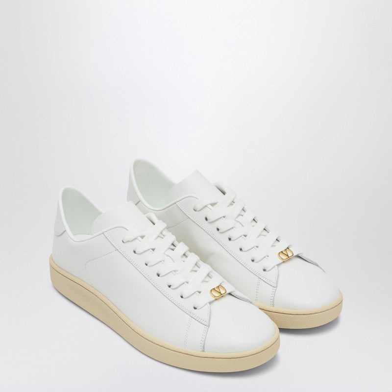 Valentino Garavani White Leather Royco Sneakers Men - 1