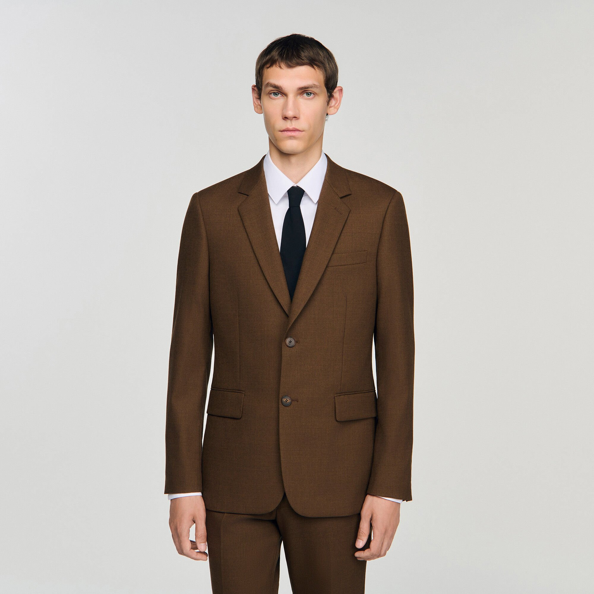 WOOL SUIT JACKET - 4