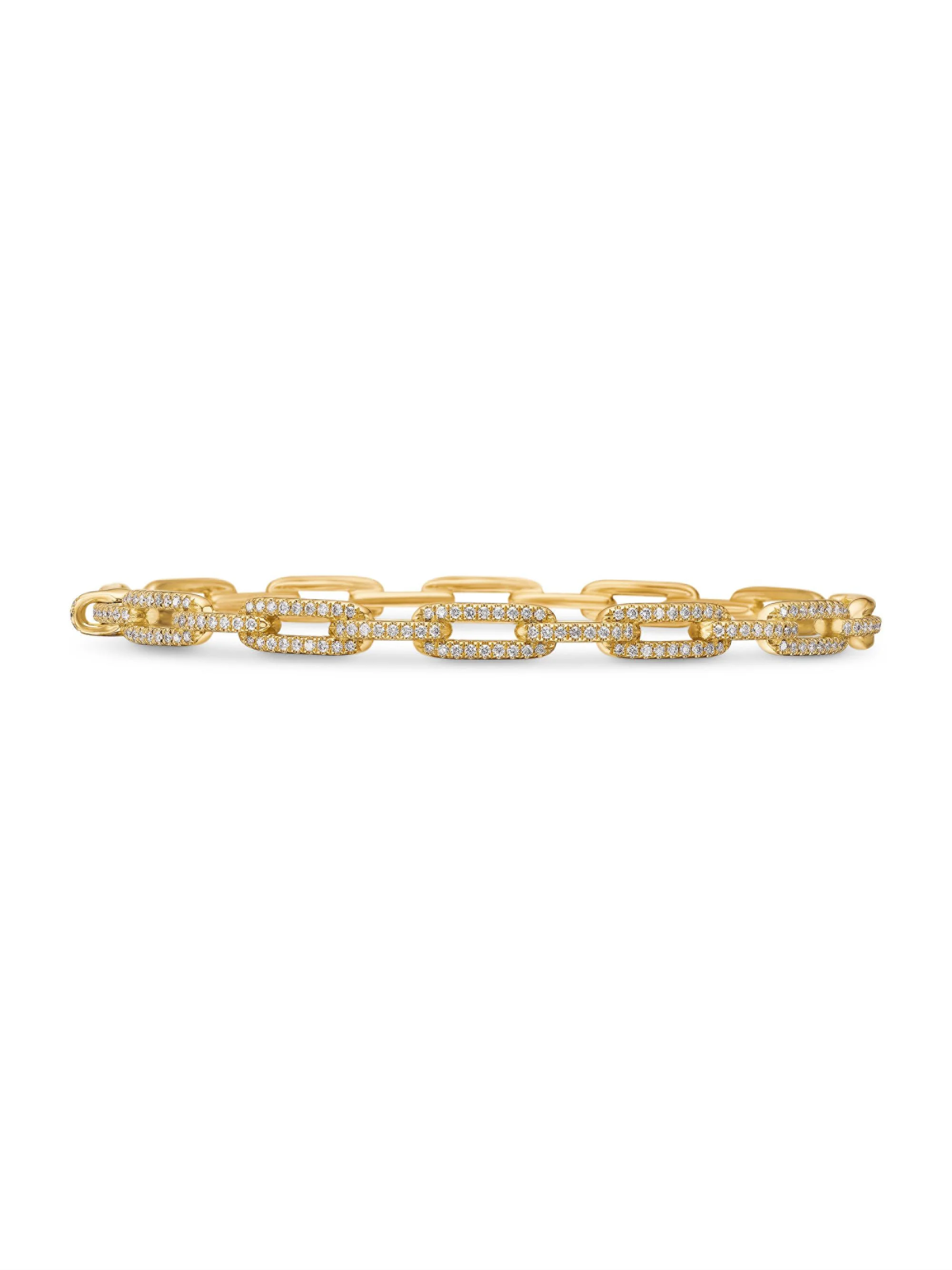 Women's Stax Chain Link Bracelet in 18K Yellow Gold - Gold - 1