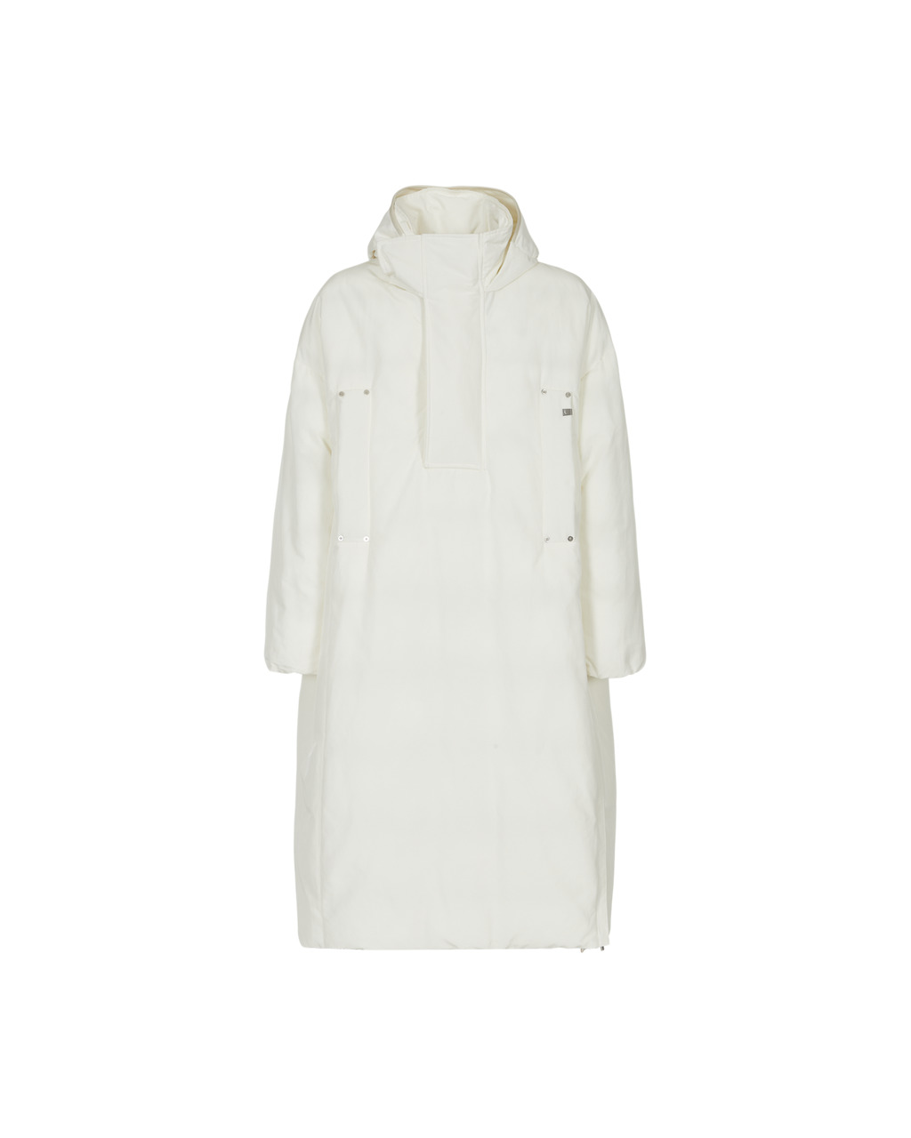 NYLON PULLOVER PUFFER COAT - 1
