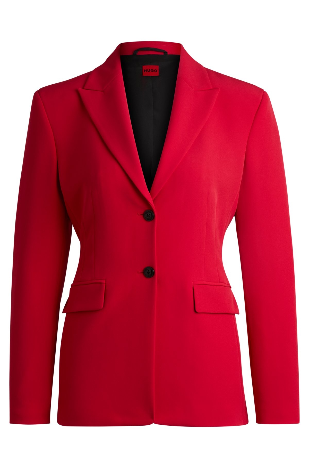 REGULAR-FIT BLAZER IN STRETCH MATERIAL - 1